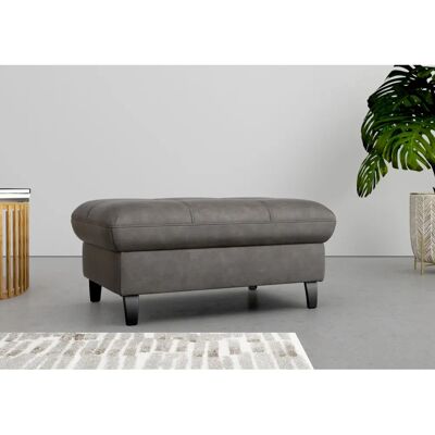 SIT & MORE Maggiore Stauraumhocker - Mikrofasern, Grau SIT & MORE Maggiore Stauraumhocker - Mikrofasern, Grau