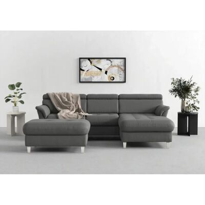 SIT & MORE Marano L-Form Sofa - Mikrofaser, Kopfteilverstellung, rechts - Sofa SIT & MORE Marano L-Form Sofa - Mikrofaser, Kopfteilverstellung, rechts - Sofa