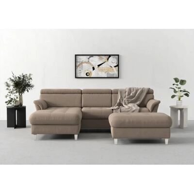 SIT & MORE Marano L-Form Sofa - Relaxfunktion, taupe SIT & MORE Marano L-Form Sofa - Relaxfunktion, taupe