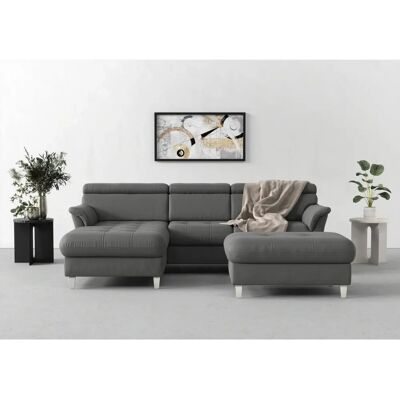 SIT & MORE Marano L-Form Sofa - L-Form Microfaser Couch SIT & MORE Marano L-Form Sofa - L-Form Microfaser Couch