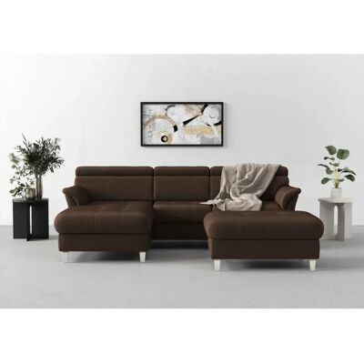 SIT & MORE Marano L-Form Sofa - Microfaser Couch SIT & MORE Marano L-Form Sofa - Microfaser Couch