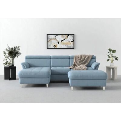 SIT & MORE Marano L-Form Sofa - Hellblau - Sofas SIT & MORE Marano L-Form Sofa - Hellblau - Sofas