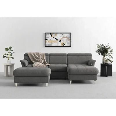 SIT & MORE Marano L-Form Grau Sofa - Sofa SIT & MORE Marano L-Form Grau Sofa - Sofa
