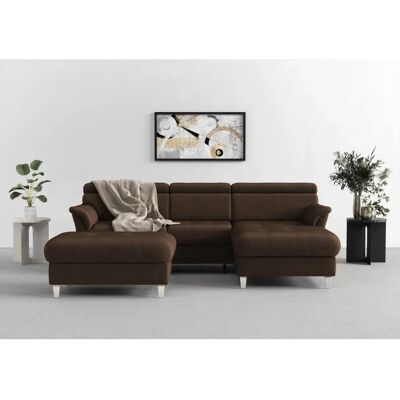 SIT & MORE Marano L-Form Sofa - Microfaser ALTARA NUBUCK - Links Recamiere - Sofa SIT & MORE Marano L-Form Sofa - Microfaser ALTARA NUBUCK - Links Recamiere - Sofa