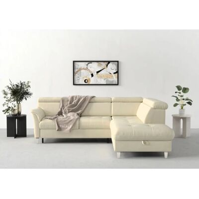 Ecksofa SIT & MORE Marano L-Form beige - Sofas Ecksofa SIT & MORE Marano L-Form beige - Sofas