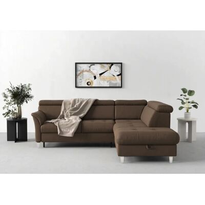 SIT & MORE Marano L-Form Sofa - Microfaser TORO - Braun SIT & MORE Marano L-Form Sofa - Microfaser TORO - Braun