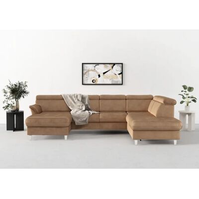 SIT & MORE Marano U-Form Sofa - U-Form - 304x216cm - Mikrofaser ALTARA NUBUCK SIT & MORE Marano U-Form Sofa - U-Form - 304x216cm - Mikrofaser ALTARA NUBUCK