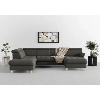 SIT & MORE Marano U-Form Sofa - Microfaser TORO SIT & MORE Marano U-Form Sofa - Microfaser TORO