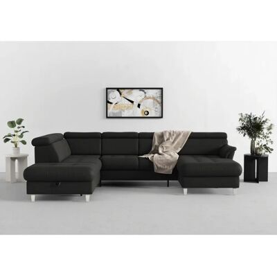 SIT & MORE Marano U-Form Couch - U-förmig, Microfaser TORO SIT & MORE Marano U-Form Couch - U-förmig, Microfaser TORO