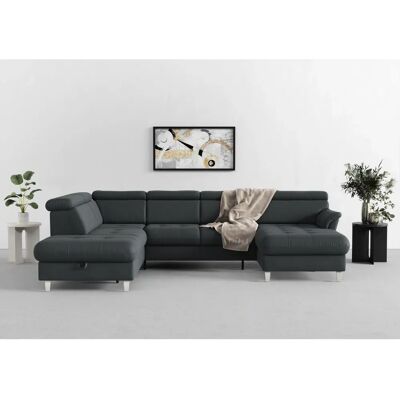 SIT & MORE Marano U-Form Sofas - U-Form, Bettfunktion, 7 Sitze SIT & MORE Marano U-Form Sofas - U-Form, Bettfunktion, 7 Sitze