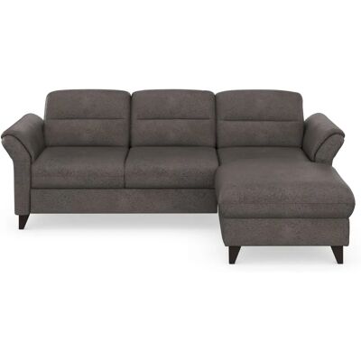 SIT&MORE Mellum L-Form Sofa - Lederoptik Microfaser, Recamiere rechts SIT&MORE Mellum L-Form Sofa - Lederoptik Microfaser, Recamiere rechts