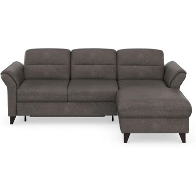 SIT&MORE Mellum L-Form Sofa - Mikrofaser, Rechte Recamiere SIT&MORE Mellum L-Form Sofa - Mikrofaser, Rechte Recamiere