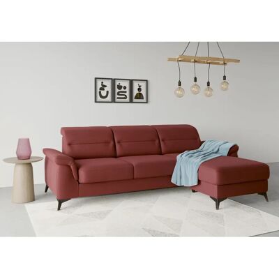 SIT & MORE Sinatra L-Form Rotes Sofa - Sofa SIT & MORE Sinatra L-Form Rotes Sofa - Sofa