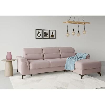 SIT&MORE Sinatra L-Form Sofa - Microfaser Paris - Recamiere rechts SIT&MORE Sinatra L-Form Sofa - Microfaser Paris - Recamiere rechts