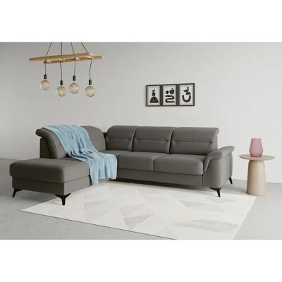 SIT & MORE Sinatra L-Form Sofa - Mikrofaser, Ottomane links, Ohne Kopfteil SIT & MORE Sinatra L-Form Sofa - Mikrofaser, Ottomane links, Ohne Kopfteil