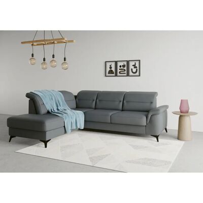 SIT & MORE Sinatra L-Form Sofa - Weiche Struktur SIT & MORE Sinatra L-Form Sofa - Weiche Struktur