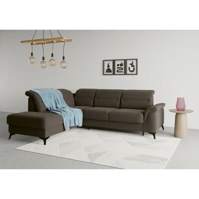 SIT&MORE Sinatra L-Form Microfaser Paris Sofa - Sofa SIT&MORE Sinatra L-Form Microfaser Paris Sofa - Sofa