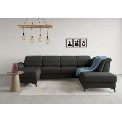 SIT & MORE Sinatra U-Form Wohnlandschaft - U-Form, weich, Kopfteilverstellung SIT & MORE Sinatra U-Form Wohnlandschaft - U-Form, weich, Kopfteilverstellung