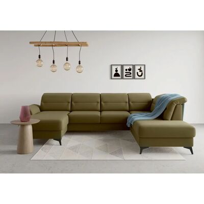 SIT & MORE Sinatra U-Form U-förmiger Sofa - Sofa SIT & MORE Sinatra U-Form U-förmiger Sofa - Sofa