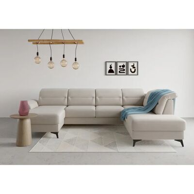 SIT&MORE Sinatra U-Form Sofa - Microfaser Euphoria SIT&MORE Sinatra U-Form Sofa - Microfaser Euphoria