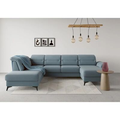 SIT & MORE Sinatra U-Form Sofa - Microfaser Paris SIT & MORE Sinatra U-Form Sofa - Microfaser Paris