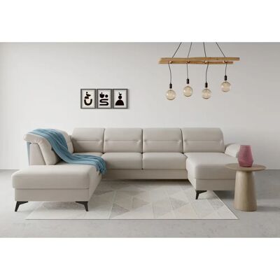 SIT&MORE Sinatra U-Form Sofa - Microfaser Euphoria SIT&MORE Sinatra U-Form Sofa - Microfaser Euphoria