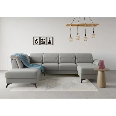 SIT&MORE Sinatra U-Form Sofa - Microfaser Euphoria SIT&MORE Sinatra U-Form Sofa - Microfaser Euphoria