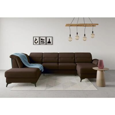 SIT & MORE Sinatra U-Form Sofa - U-Form, Mikrofaser, Ottomane links - Sofa Typ SIT & MORE Sinatra U-Form Sofa - U-Form, Mikrofaser, Ottomane links - Sofa Typ