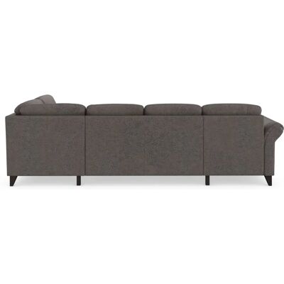SIT & MORE Mellum U-Form Sofa - Microfaser in Lederoptik mit Ottomane & Schlaffunktion SIT & MORE Mellum U-Form Sofa - Microfaser in Lederoptik mit Ottomane & Schlaffunktion