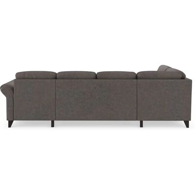 SIT & MORE Mellum U-Form Sofa Microfaser Lederoptik - U-Form Sofa mit Bettfunktion SIT & MORE Mellum U-Form Sofa Microfaser Lederoptik - U-Form Sofa mit Bettfunktion