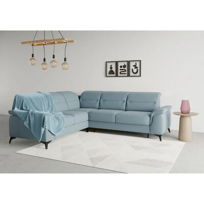 SIT & MORE Sinatra L-Form Sofa - Mikrofaser, links, verstellbares Kopfteil SIT & MORE Sinatra L-Form Sofa - Mikrofaser, links, verstellbares Kopfteil