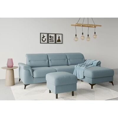 SIT & MORE Sinatra Stauraumhocker - Microfaser, Blau SIT & MORE Sinatra Stauraumhocker - Microfaser, Blau
