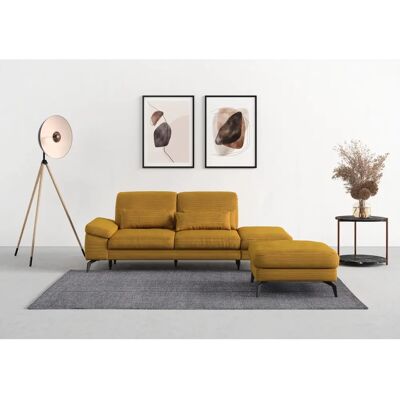 SIT & MORE Cabana Senfgelb Stoffhocker - Ottomans SIT & MORE Cabana Senfgelb Stoffhocker - Ottomans