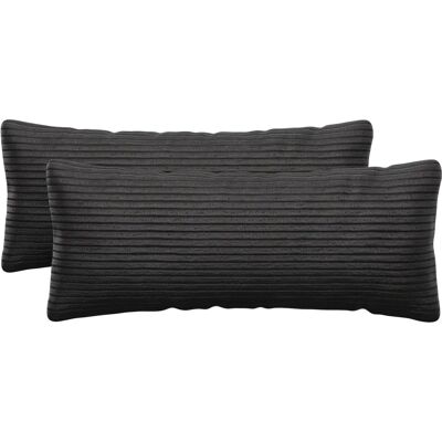 SIT&MORE - Cabana - Grau - 65x25x10 cm - Kissenbezug SIT&MORE - Cabana - Grau - 65x25x10 cm - Kissenbezug