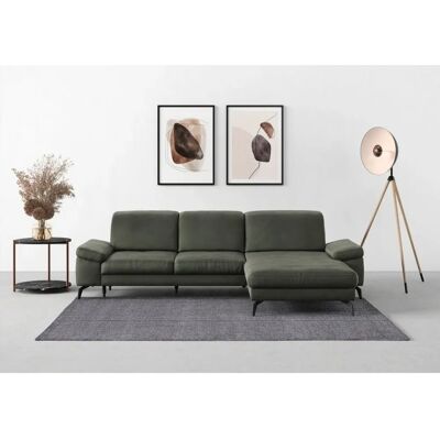 SIT & MORE Cabana L-Form Sofa - grün - mega-Recamiere rechts SIT & MORE Cabana L-Form Sofa - grün - mega-Recamiere rechts