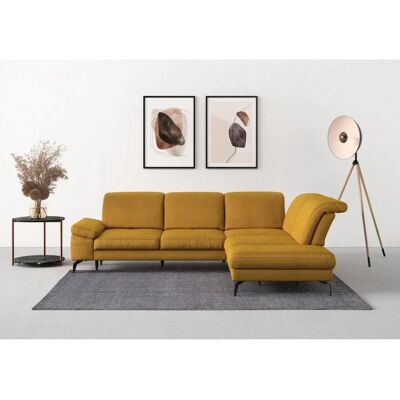 SIT & MORE Cabana L-Form - Sofa, Gelb, 303cm x 84cm x 244cm SIT & MORE Cabana L-Form - Sofa, Gelb, 303cm x 84cm x 244cm