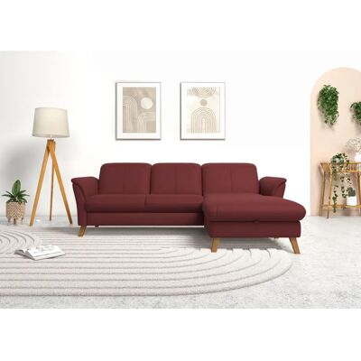 SIT&MORE Romero L-Form Mikrofaser Recamiere rechts - Sofa SIT&MORE Romero L-Form Mikrofaser Recamiere rechts - Sofa