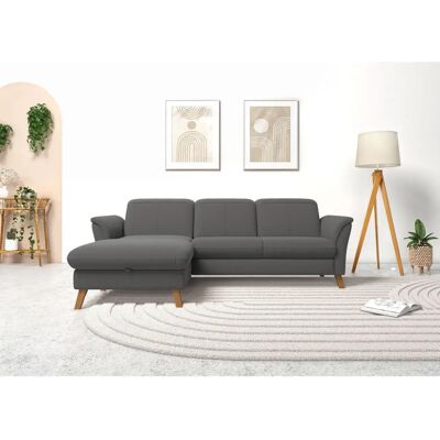 SIT & MORE Romero L-Form Sofa - Weicher Struktur, Elektrisch Verstellbarer Kopfteil, 4,5 Sitze SIT & MORE Romero L-Form Sofa - Weicher Struktur, Elektrisch Verstellbarer Kopfteil, 4,5 Sitze
