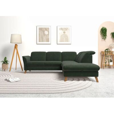 SIT & MORE Romero L-Form Sofa - Weiche Struktur, Ottomane rechts SIT & MORE Romero L-Form Sofa - Weiche Struktur, Ottomane rechts