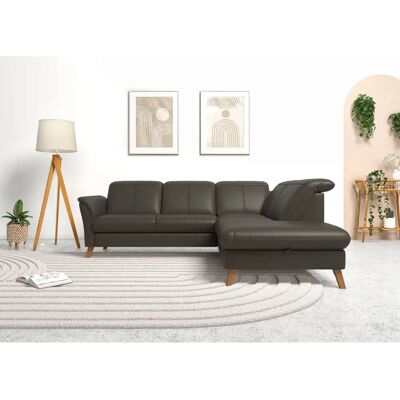 SIT & MORE Romero L-Form Sofa - L-Form Microfaser Lederoptik SIT & MORE Romero L-Form Sofa - L-Form Microfaser Lederoptik