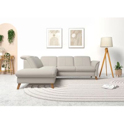 SIT & MORE Romero L-Form Sofa beige - Sofa SIT & MORE Romero L-Form Sofa beige - Sofa