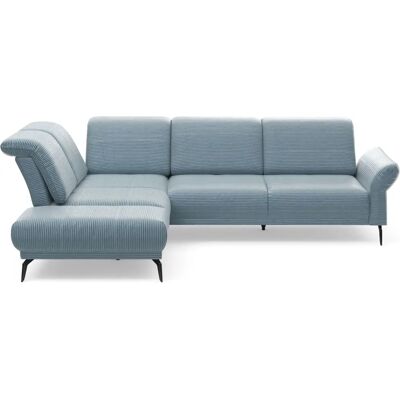 INOSIGN Coco Ecksofa - 5,5 Sitze, Blau/Grau, Linke Ottomane - Sofa INOSIGN Coco Ecksofa - 5,5 Sitze, Blau/Grau, Linke Ottomane - Sofa