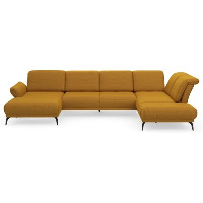INOSIGN Coco U-Form Mustard Sofa - U-Form 382x88x242 cm INOSIGN Coco U-Form Mustard Sofa - U-Form 382x88x242 cm