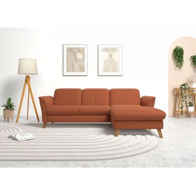 SIT & MORE Romero L-Form - Sofas - orange - Recamiere rechts SIT & MORE Romero L-Form - Sofas - orange - Recamiere rechts
