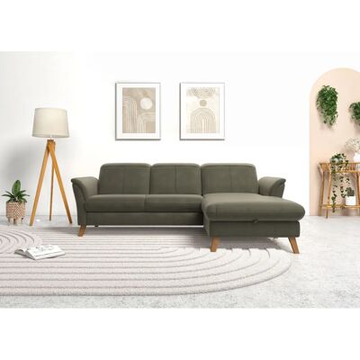 SIT & MORE Romero L-Form Sofa - Mikrofaser, Recamiere rechts, Made in Europe SIT & MORE Romero L-Form Sofa - Mikrofaser, Recamiere rechts, Made in Europe