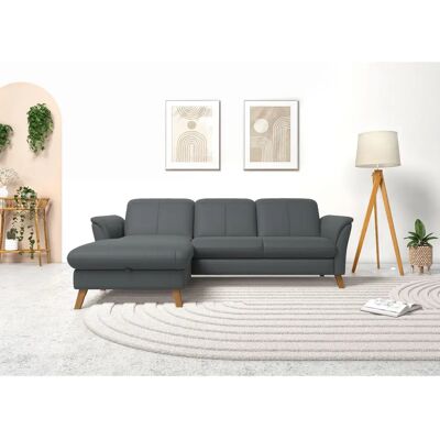 SIT & MORE Romero L-Form Mikrofaser Sofa - Recamière links - 245cm SIT & MORE Romero L-Form Mikrofaser Sofa - Recamière links - 245cm
