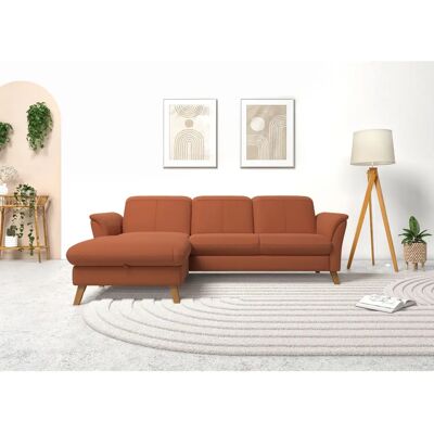 SIT & MORE Romero L-Form Orange Sofa - Relaxfunktion, Elektrisch Kopfstütze SIT & MORE Romero L-Form Orange Sofa - Relaxfunktion, Elektrisch Kopfstütze
