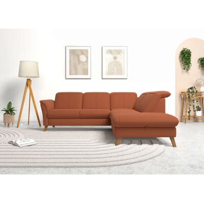 SIT & MORE Romero L-Form Orange Sofa - Sofa SIT & MORE Romero L-Form Orange Sofa - Sofa