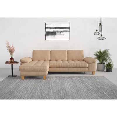 SIT&MORE Westham L-Form Sofa - Microfaser, Linke Recamiere SIT&MORE Westham L-Form Sofa - Microfaser, Linke Recamiere