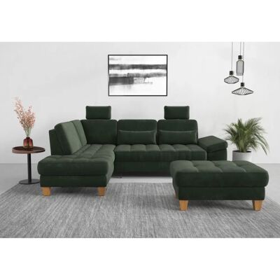 SIT & MORE Westham L-Form Sofa - Weiche Struktur, Linke Ottomane SIT & MORE Westham L-Form Sofa - Weiche Struktur, Linke Ottomane